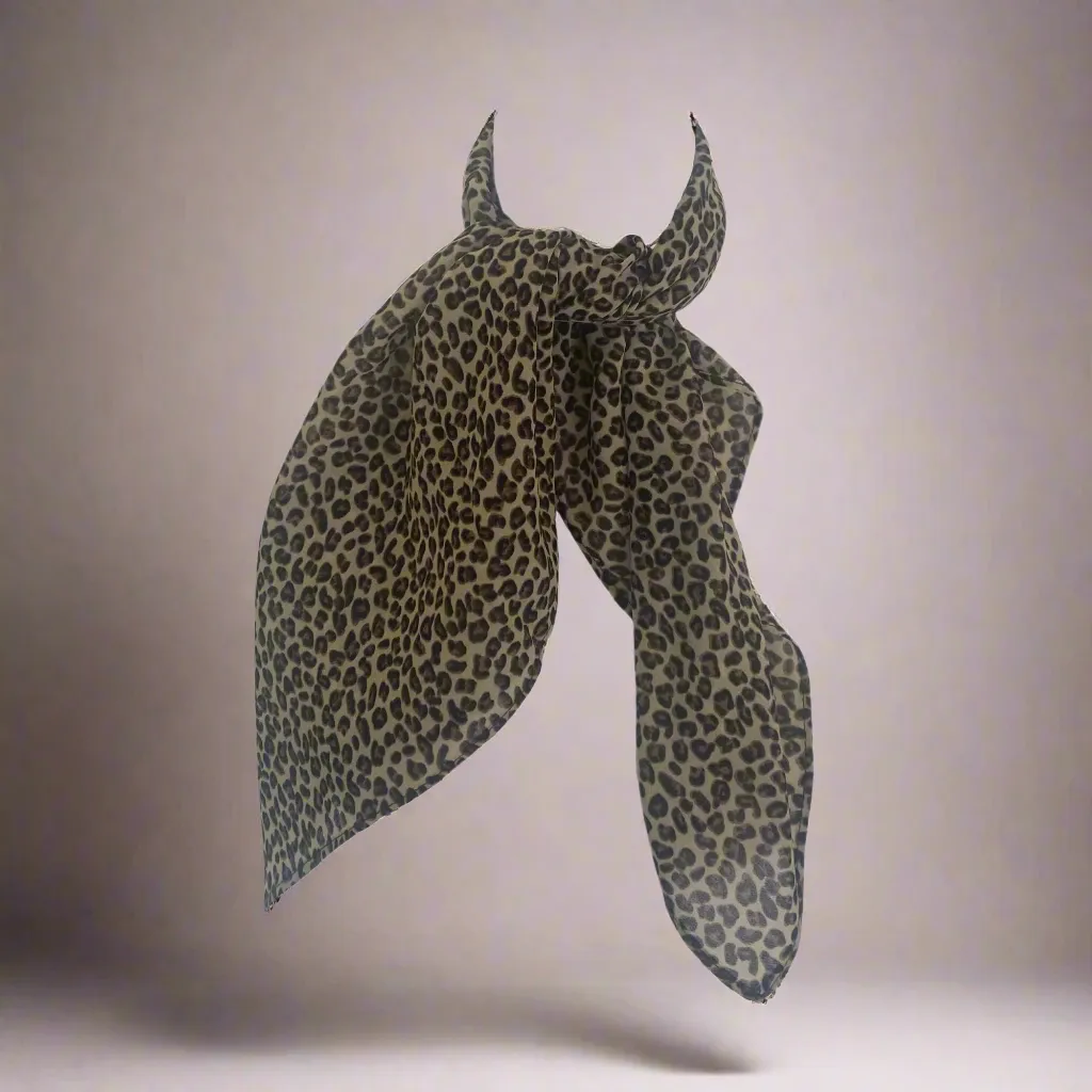 Vintage-Inspired Hair Scarf shock absorption