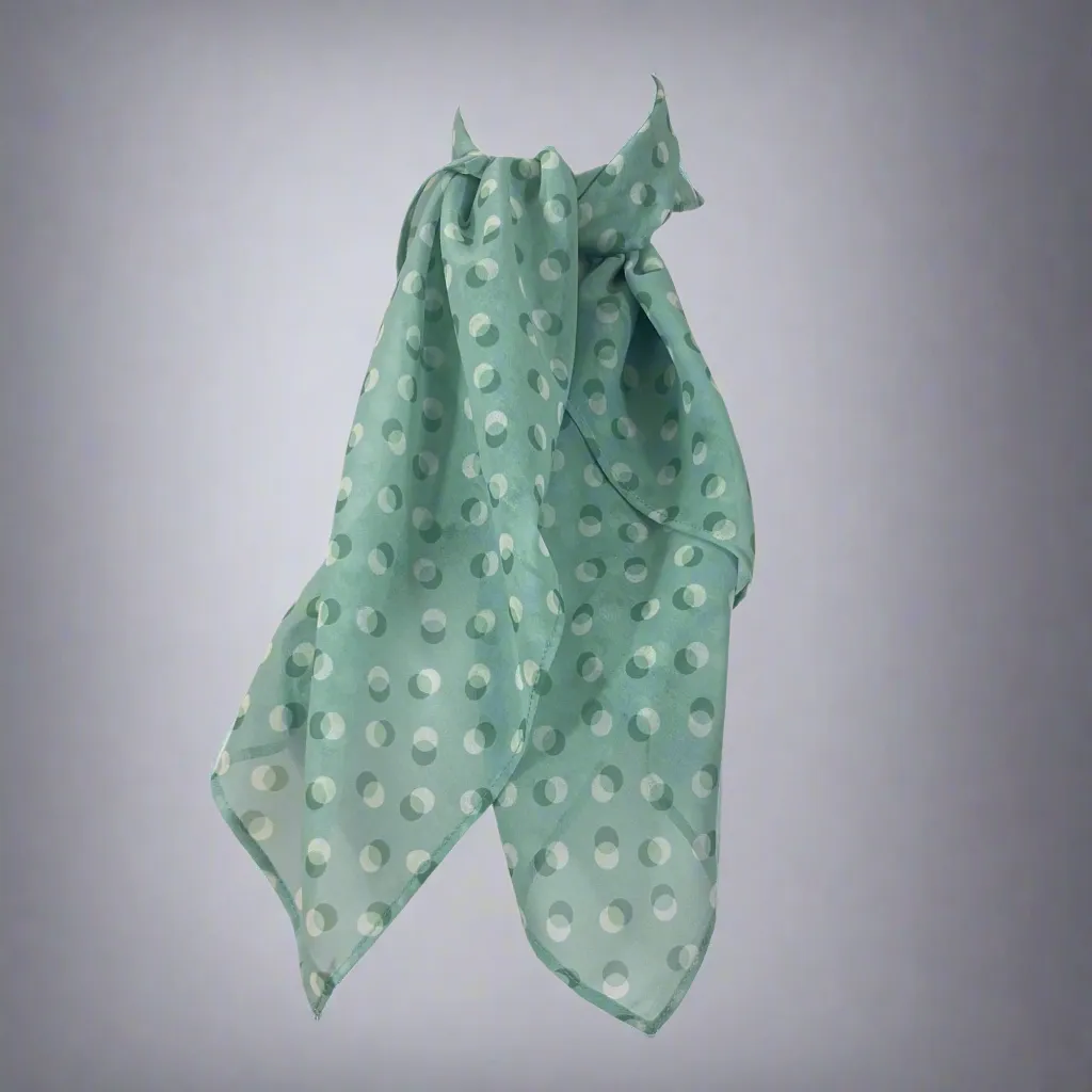 Vintage-Inspired Hair Scarf classic style