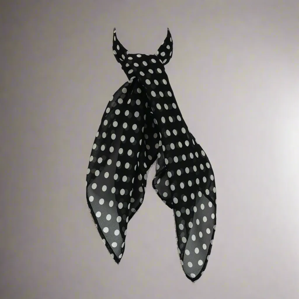 Vintage-Inspired Hair Scarf luxury vibe