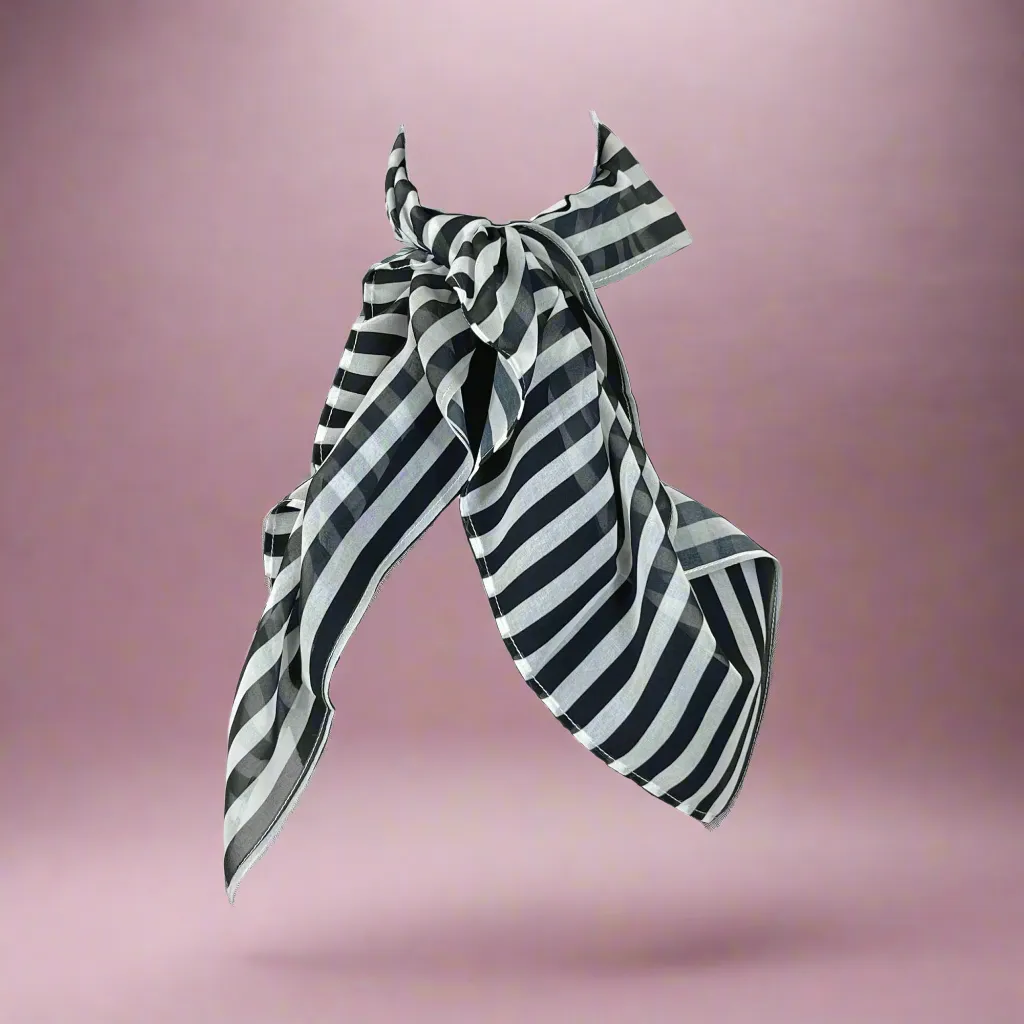 Vintage-Inspired Hair Scarf signature piece