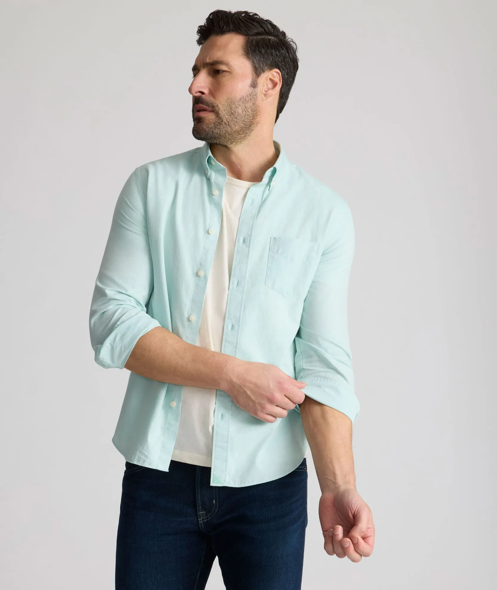 Vintage Wash Farnsworth Shirt Essential Cut