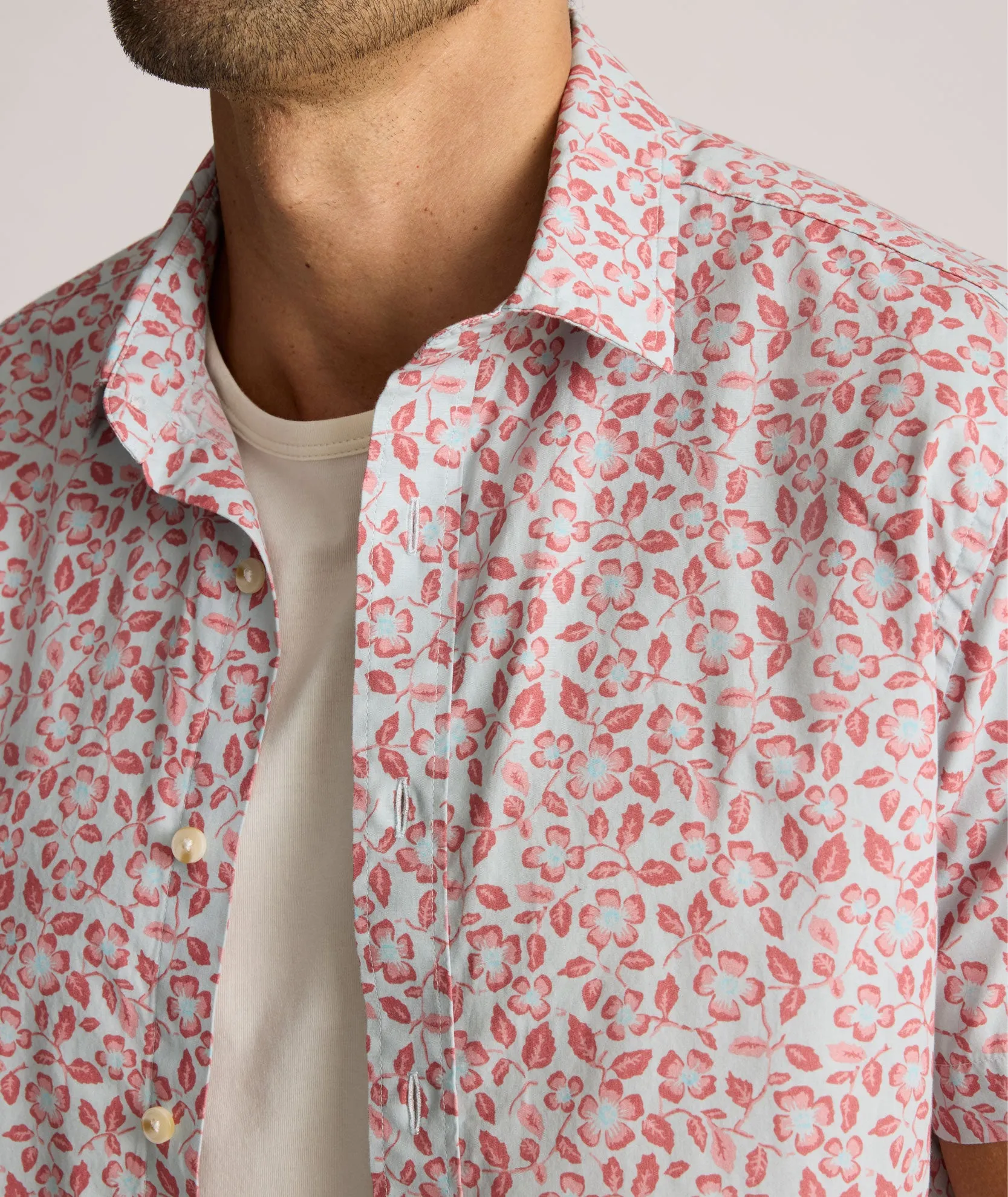 Vintage Wash Short-Sleeve Buchanan Shirt Smart Layer