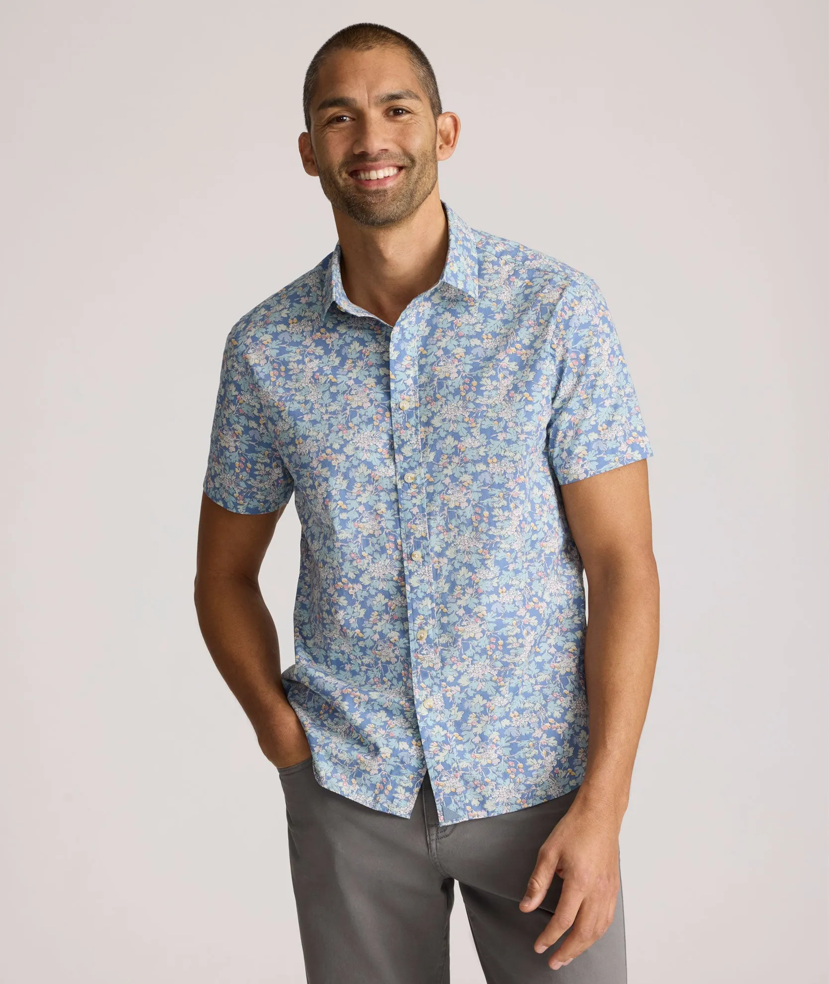 Vintage Wash Short-Sleeve Meriwether Shirt Hot Days
