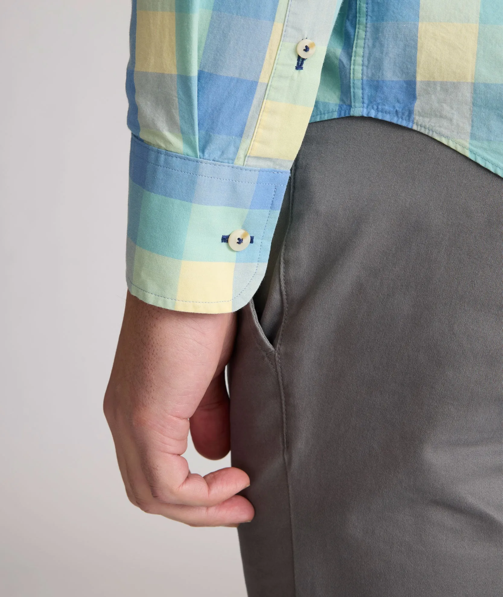 Vintage Wash Stratford Shirt Jet Set