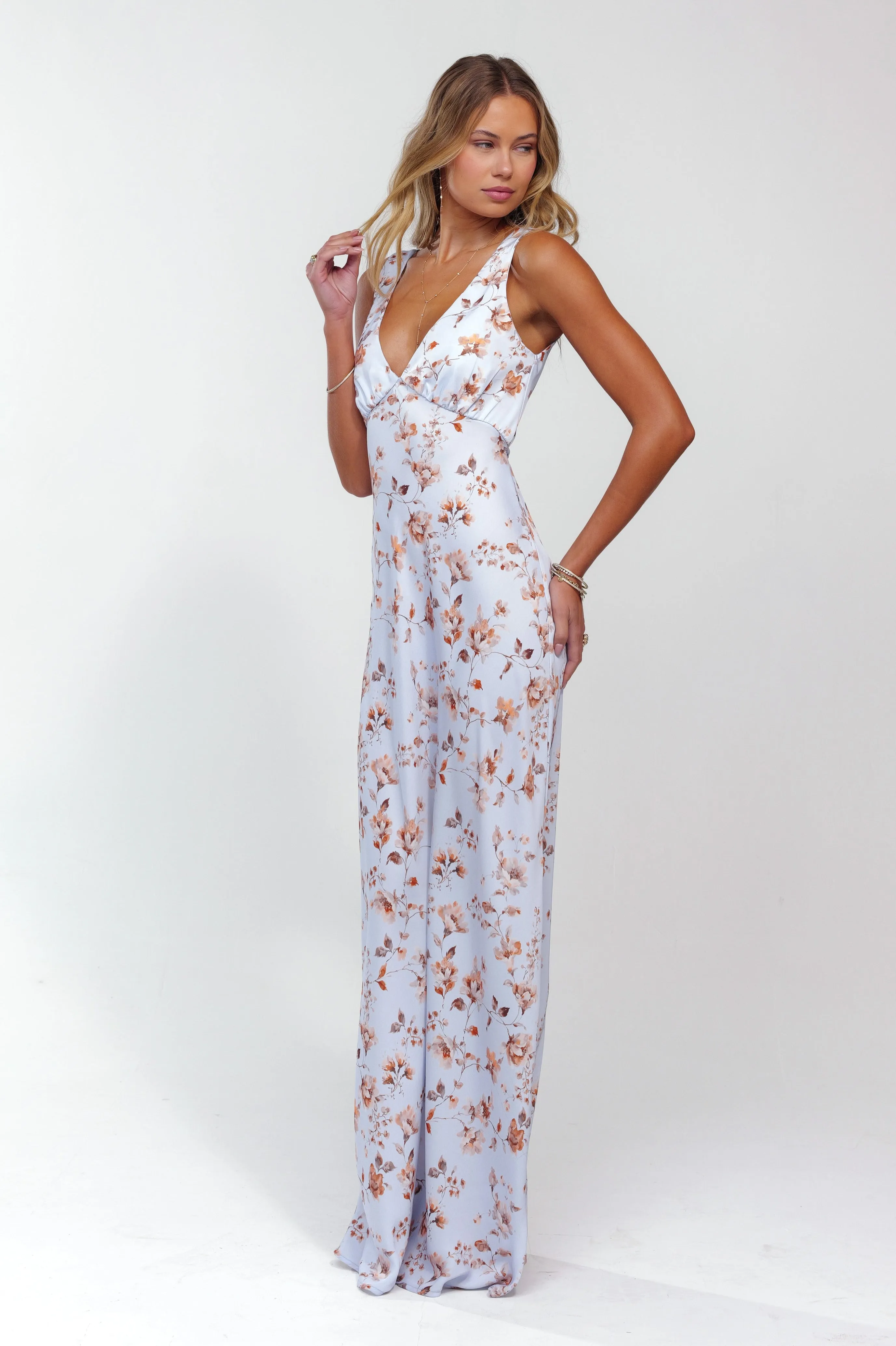 Violet Maxi in Whimsy romantic date