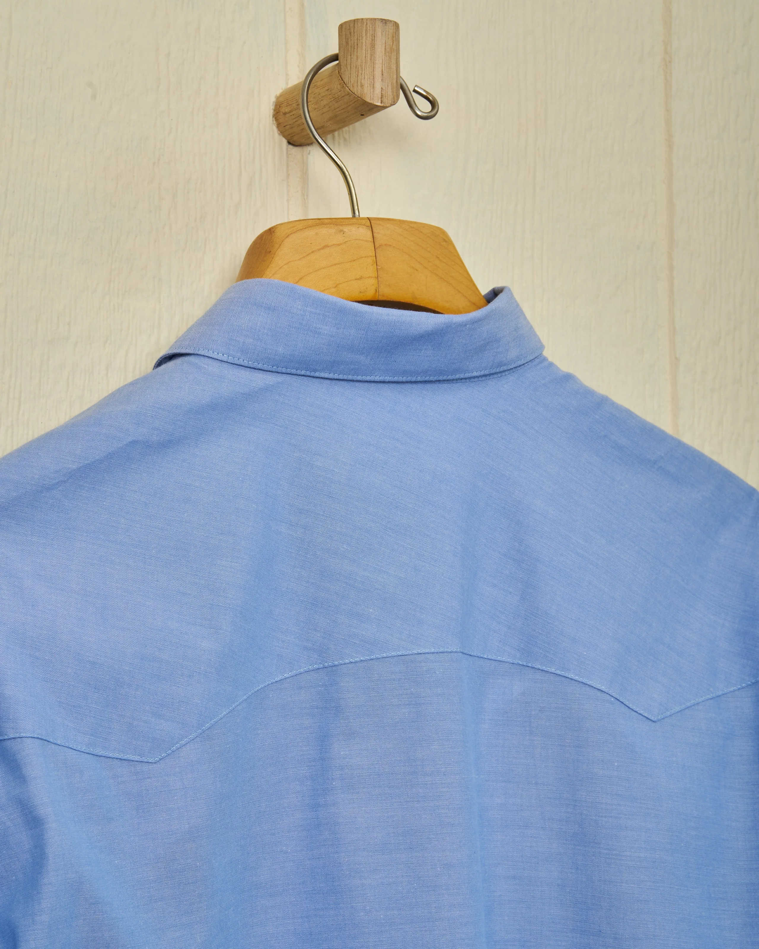 Western Sea-Washed Shirt in Chambray Fit Mood
