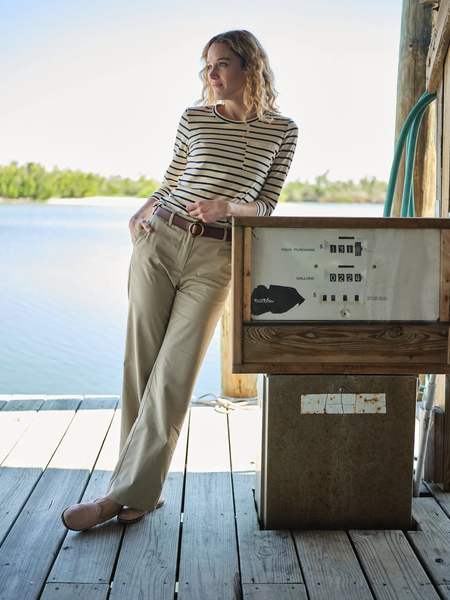 Women's Trousers in Khaki durable design