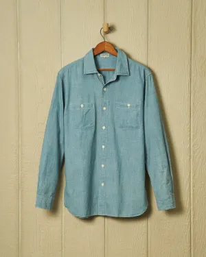 Work Shirt in Chambray Smart Edge