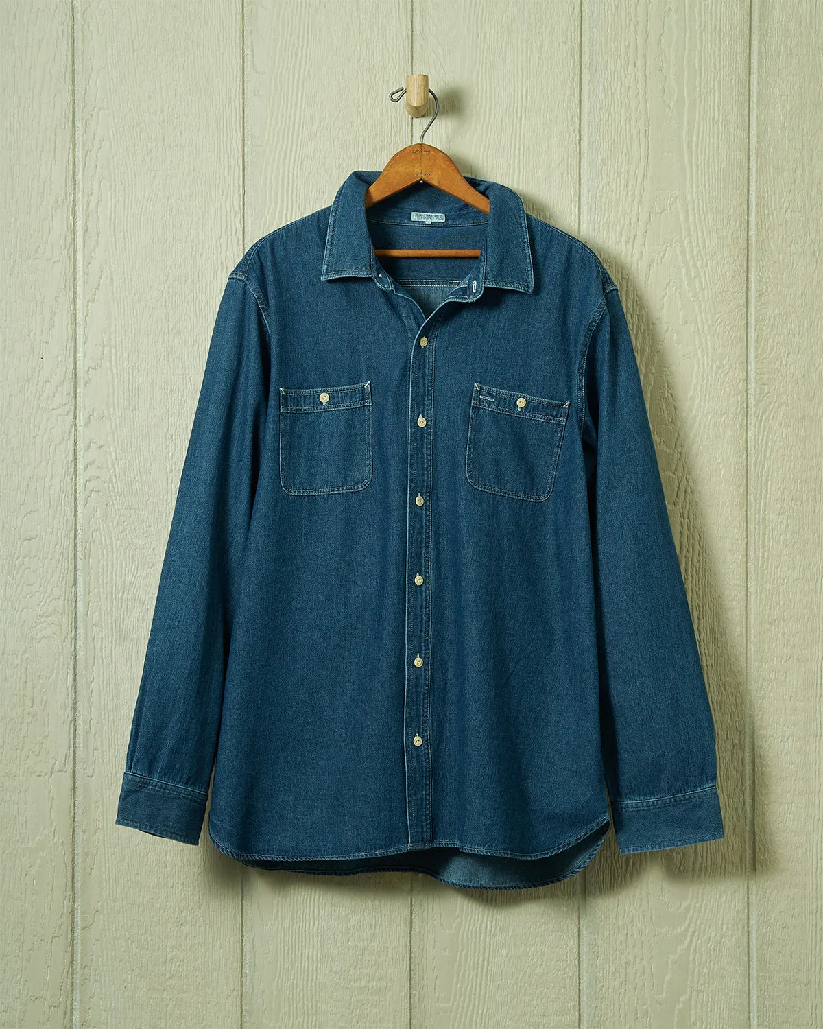 Work Shirt in Denim Clean Fit