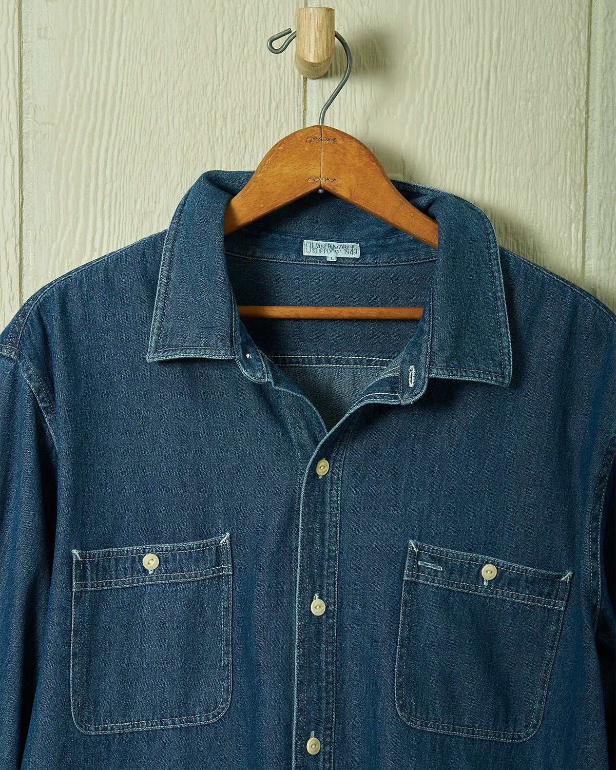 Work Shirt in Denim Stay Cool