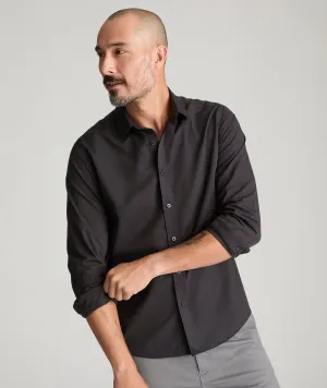 Wrinkle-Free Black Stone Shirt All Fit