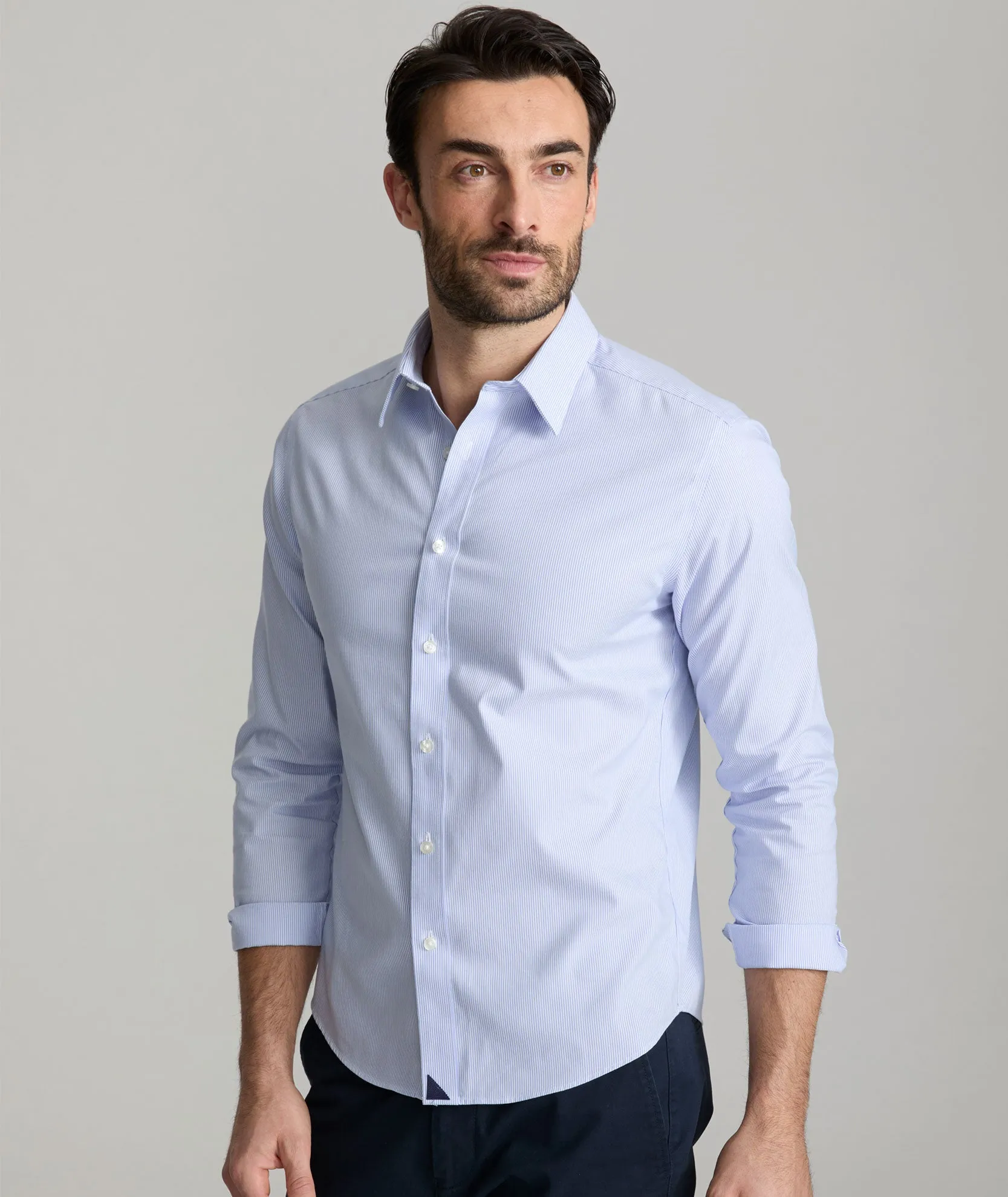 Wrinkle-Free Bordeaux Shirt Style Upgrade