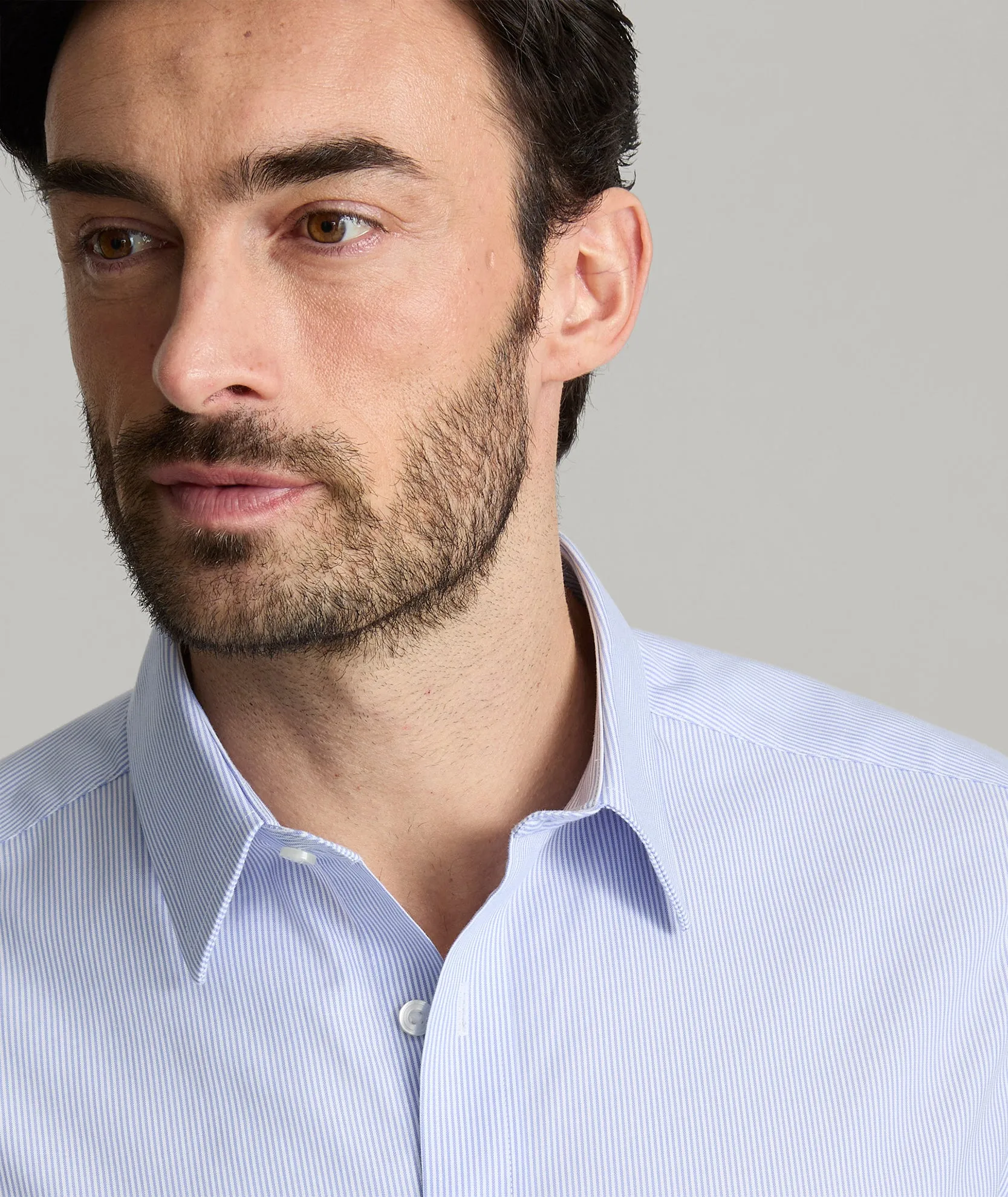 Wrinkle-Free Bordeaux Shirt Stay Chill