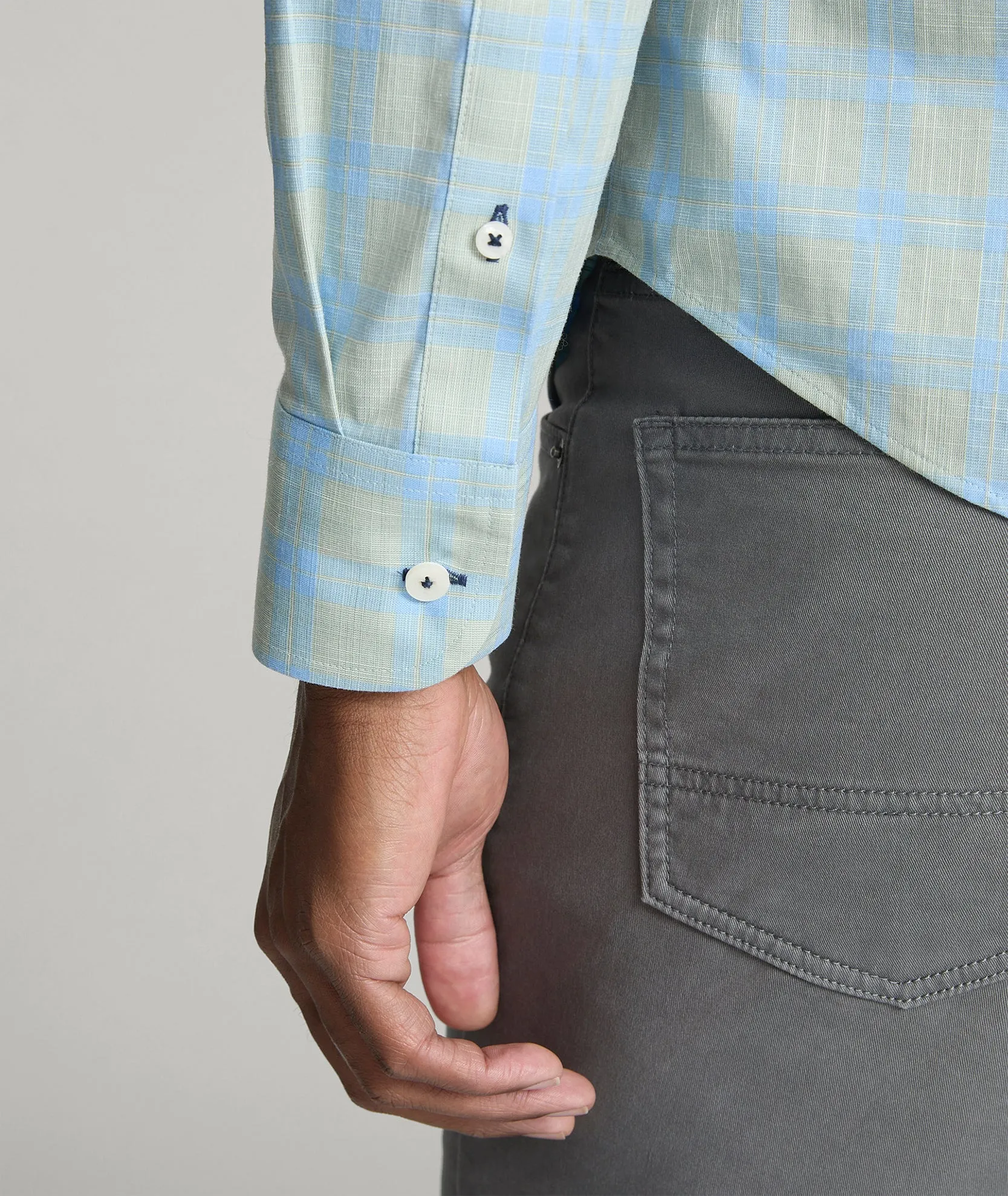 Wrinkle-Free Clark Shirt Neat Look