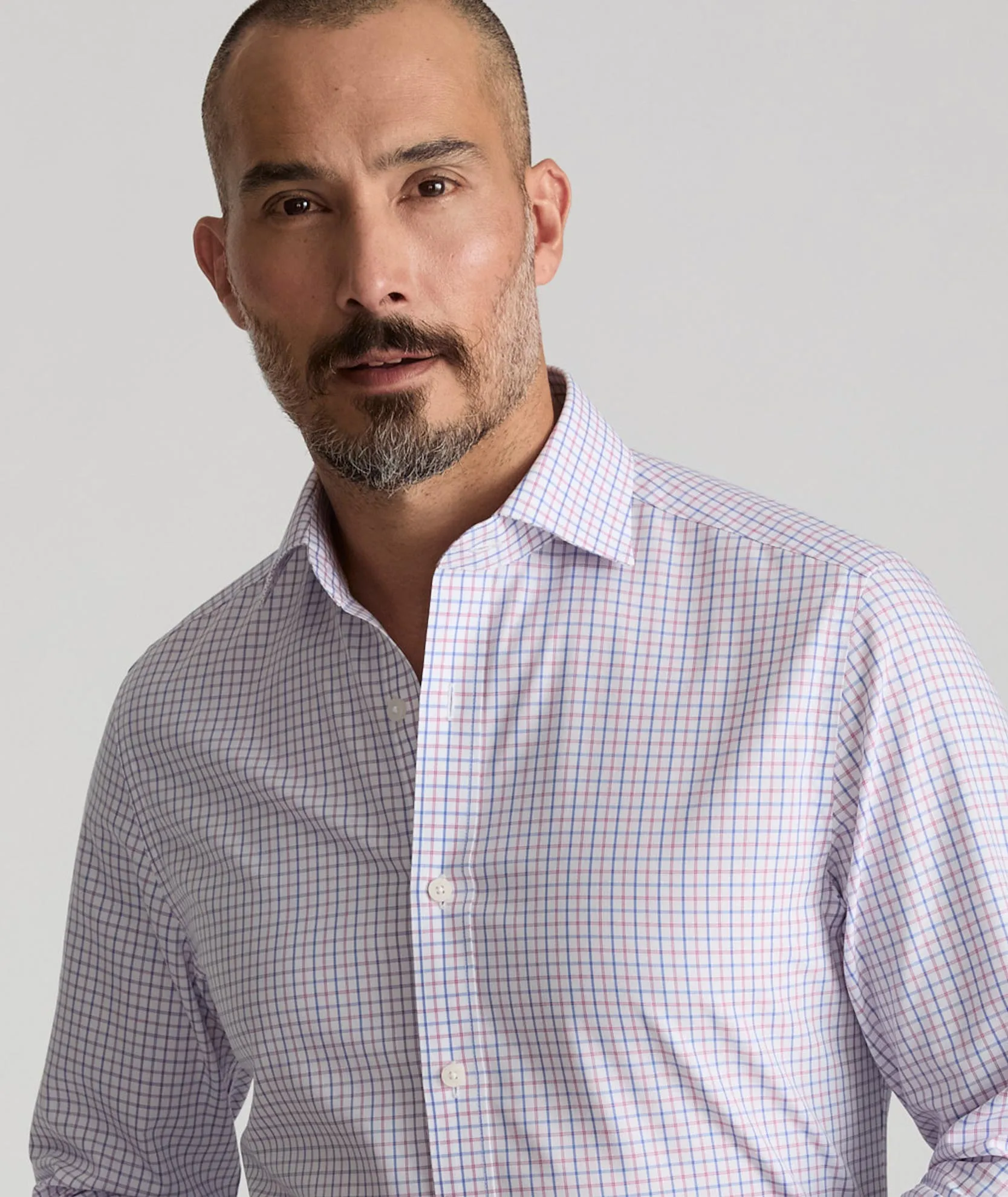 Wrinkle-Free Dress Shirt Casual Cool