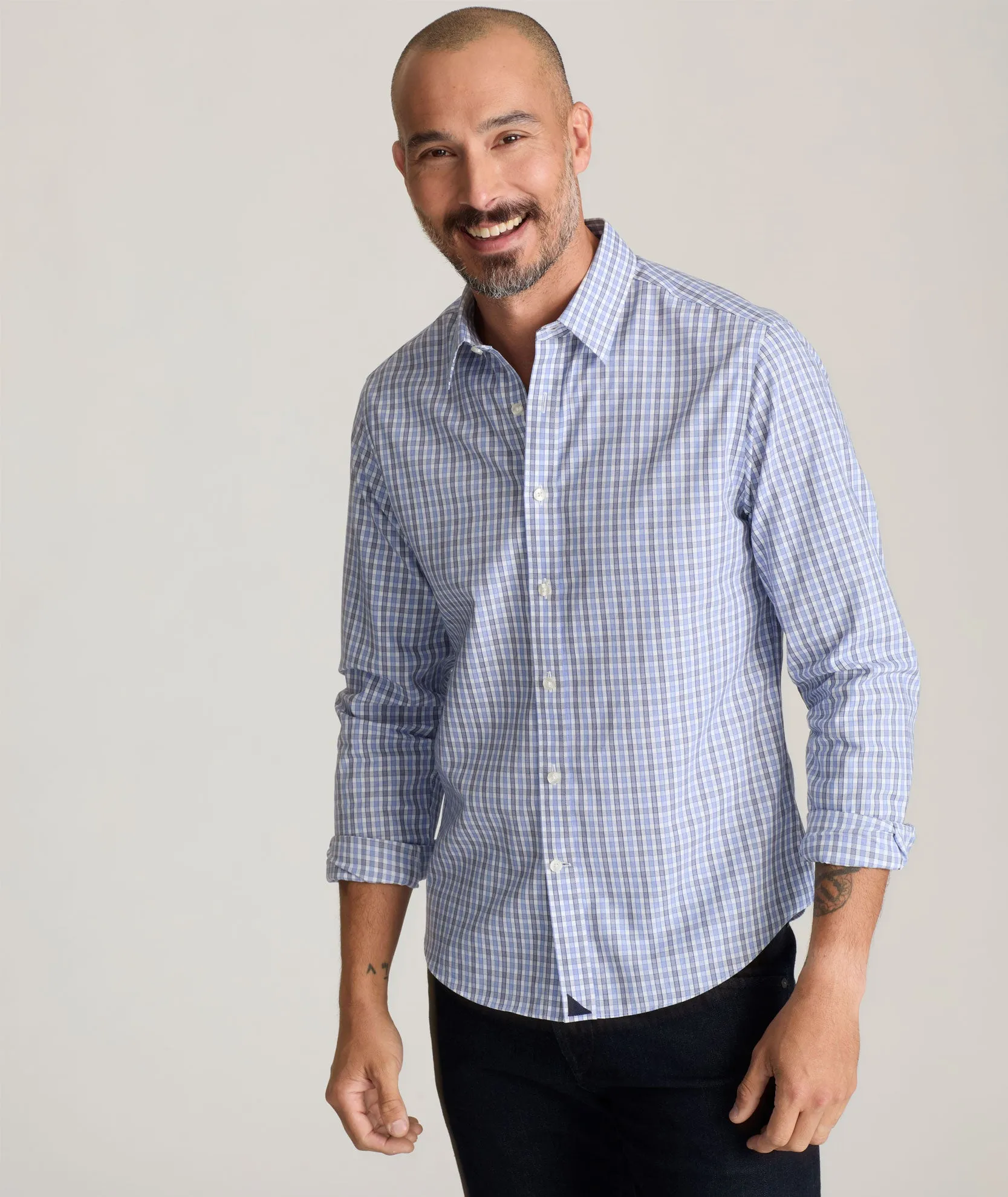 Wrinkle-Free Durif Shirt Vibe High
