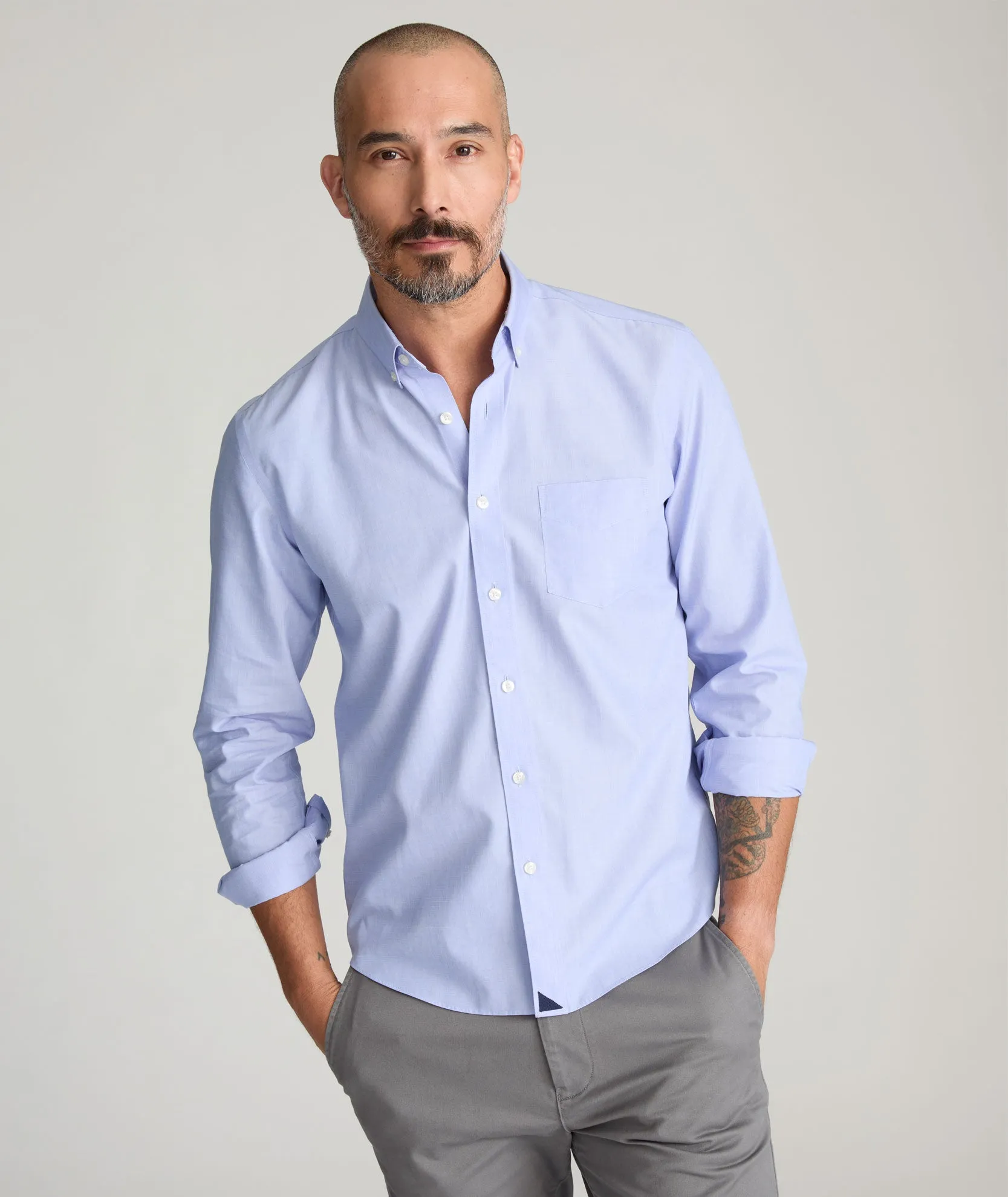 Wrinkle-Free Hillside Select Shirt Business Fit
