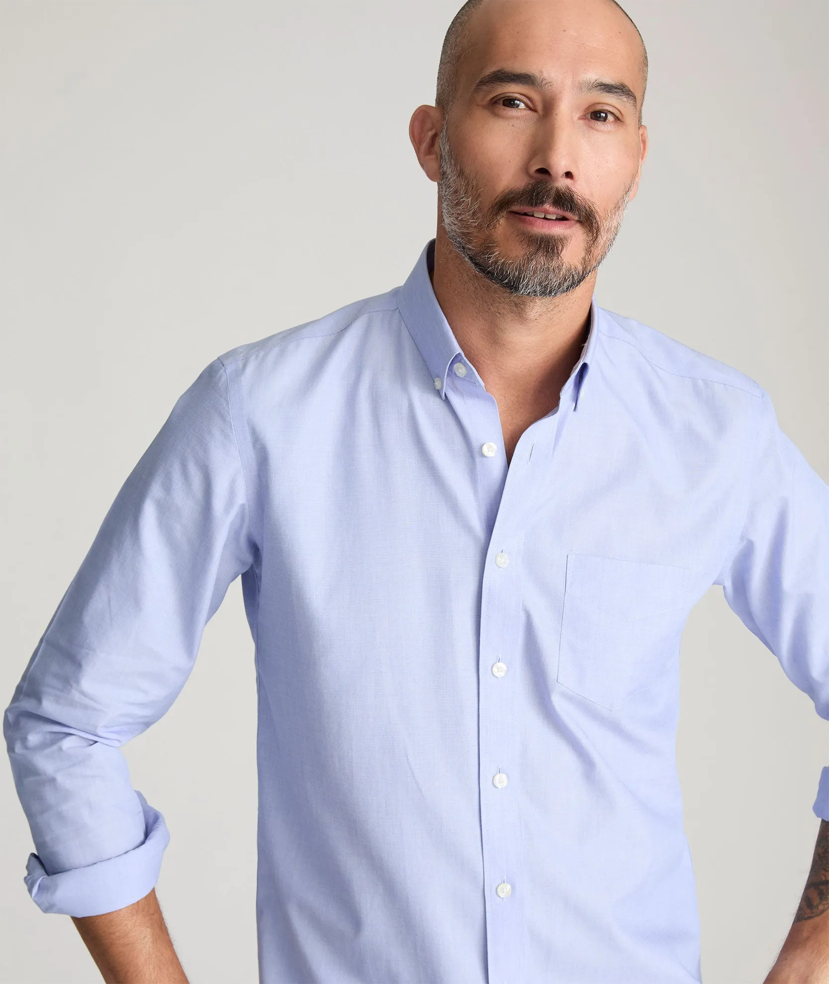Wrinkle-Free Hillside Select Shirt Fit First