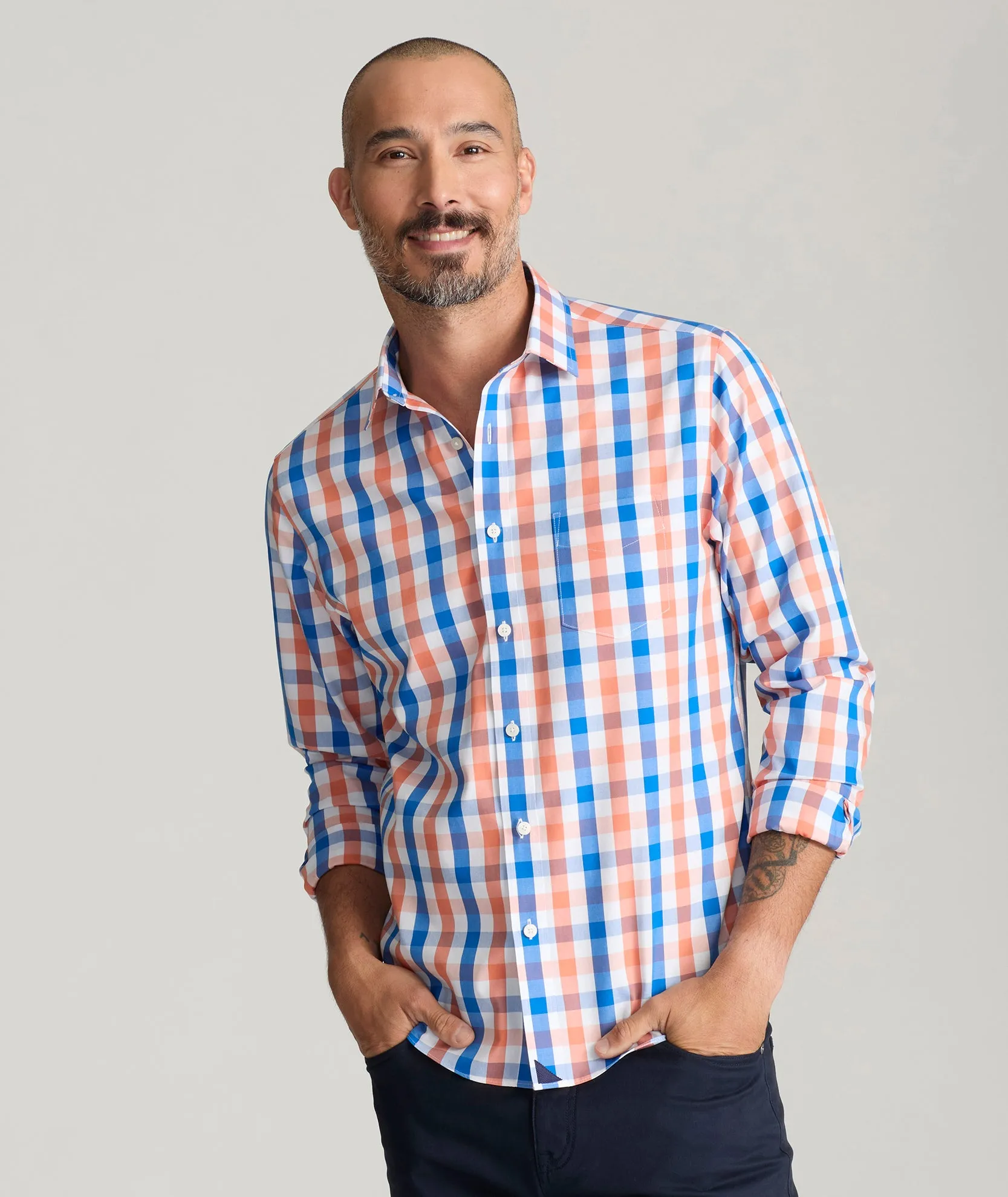 Wrinkle-Free Hudson Shirt Skin Soft