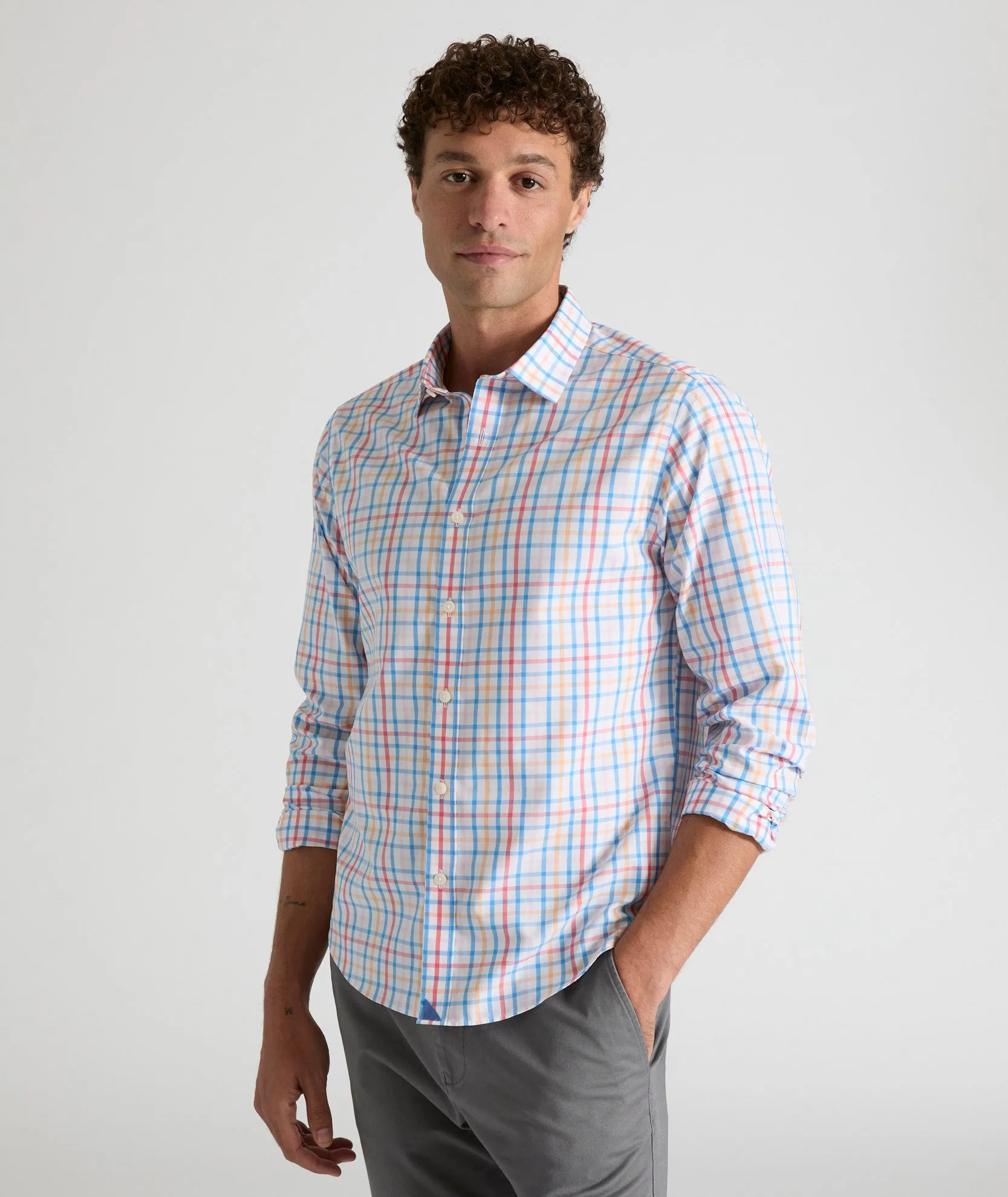 Wrinkle-Free Moore Shirt City Hero