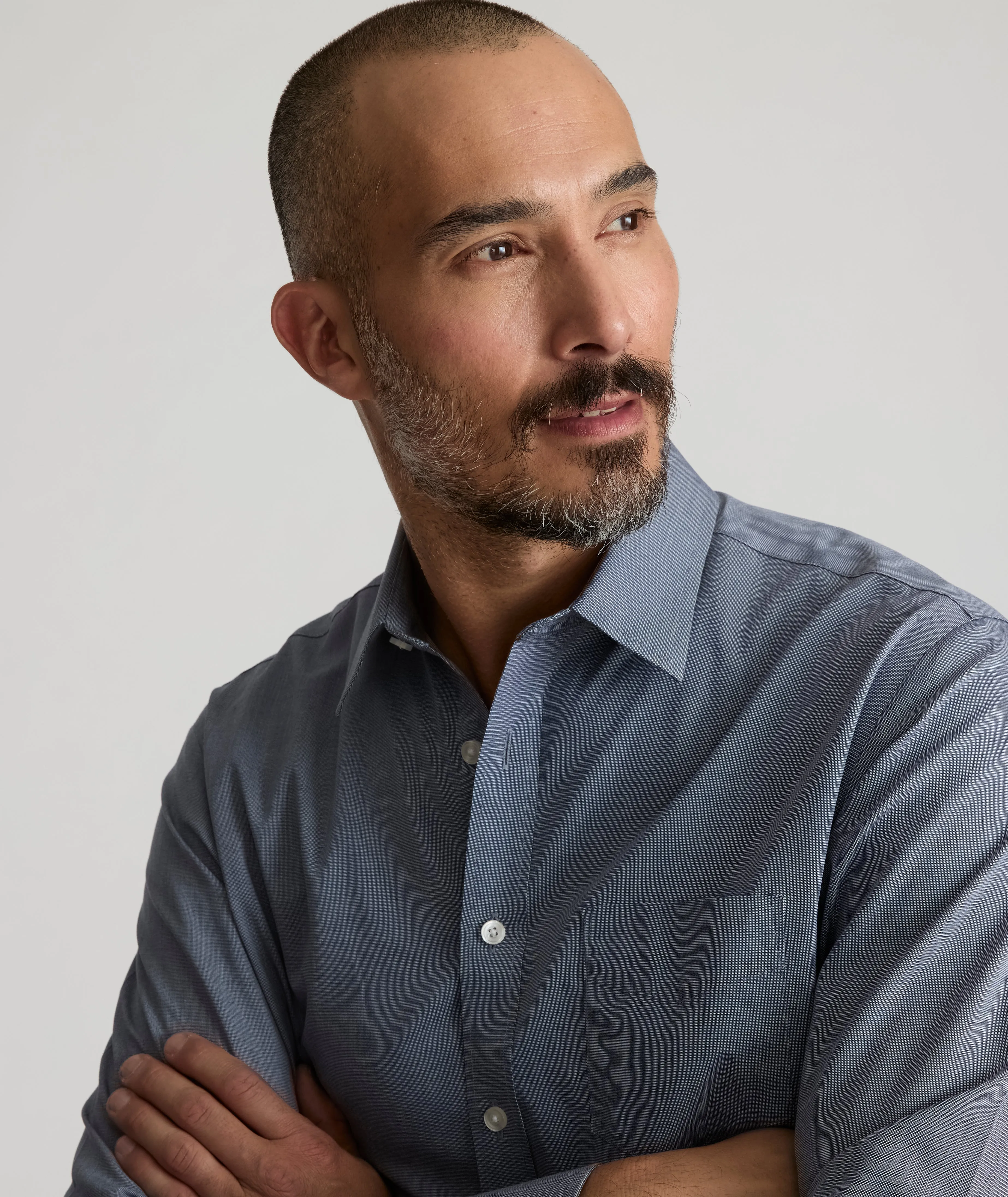 Wrinkle-Free Pio Cesare Shirt Chic Utility