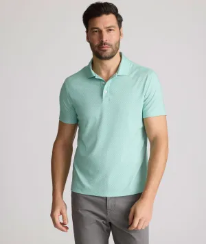 Wrinkle-Free Printed Damaschino Polo casual wear
