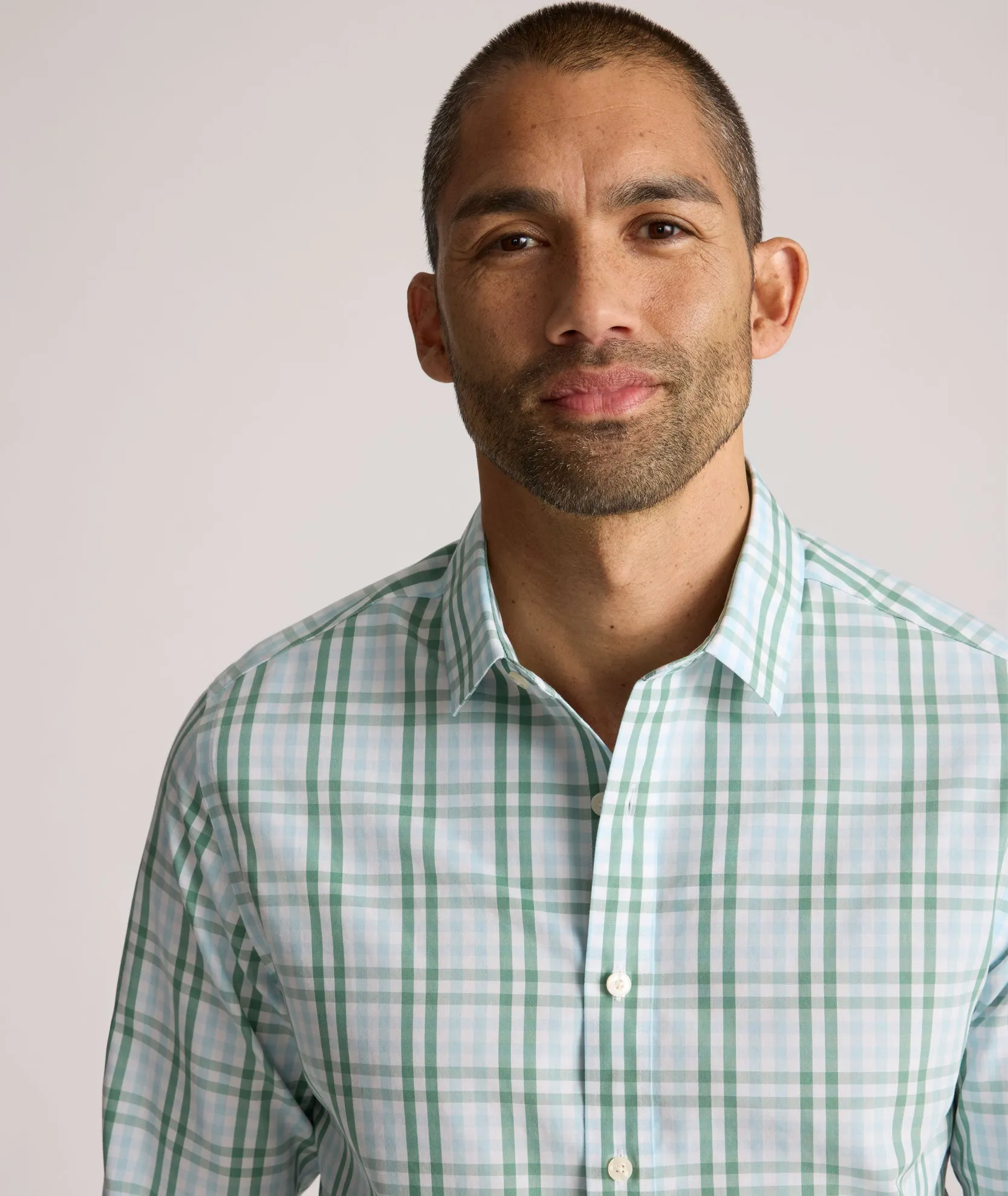 Wrinkle-Free Quigley Shirt Calm Vibe