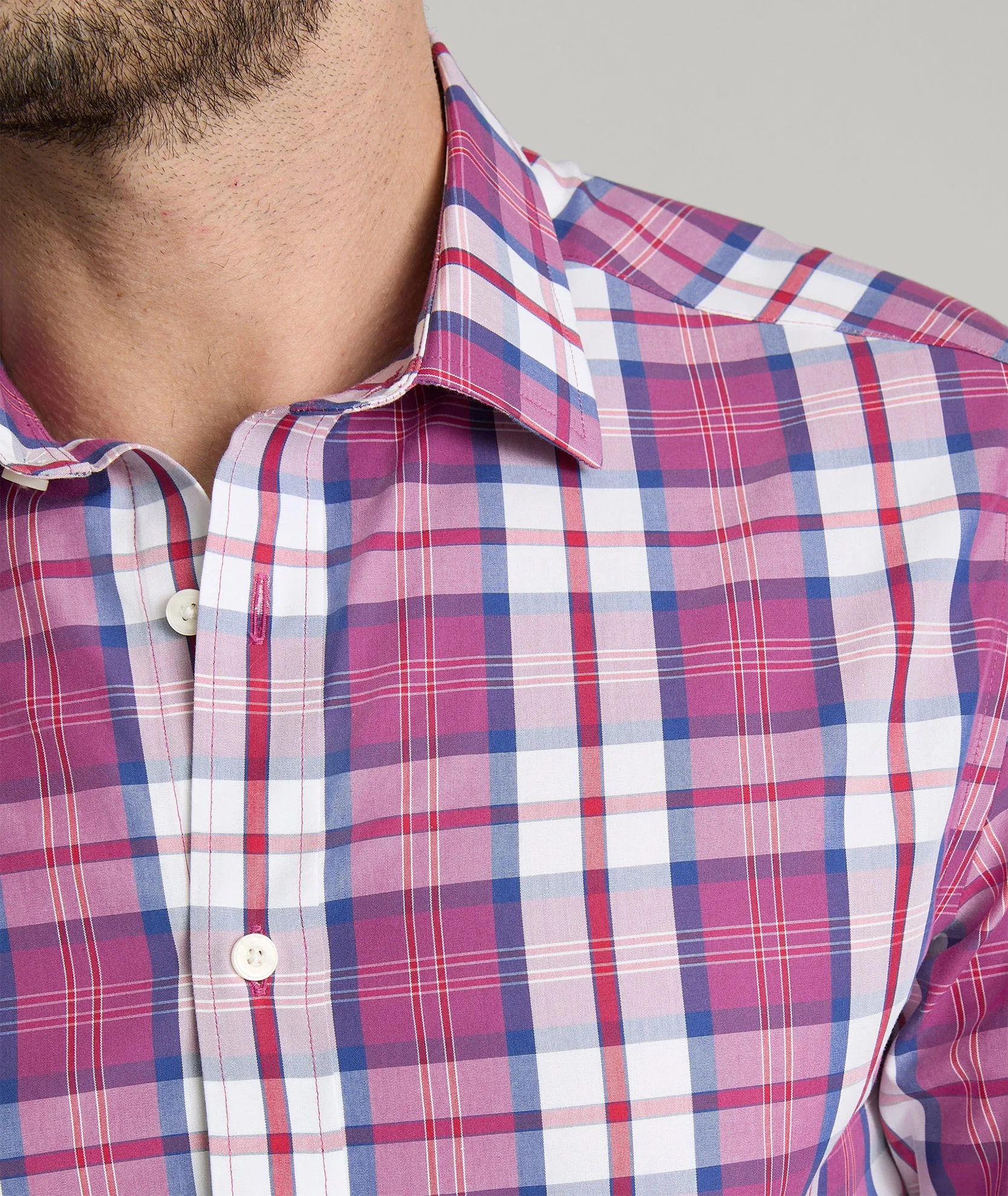 Wrinkle-Free Rafferty Shirt Edge Chill