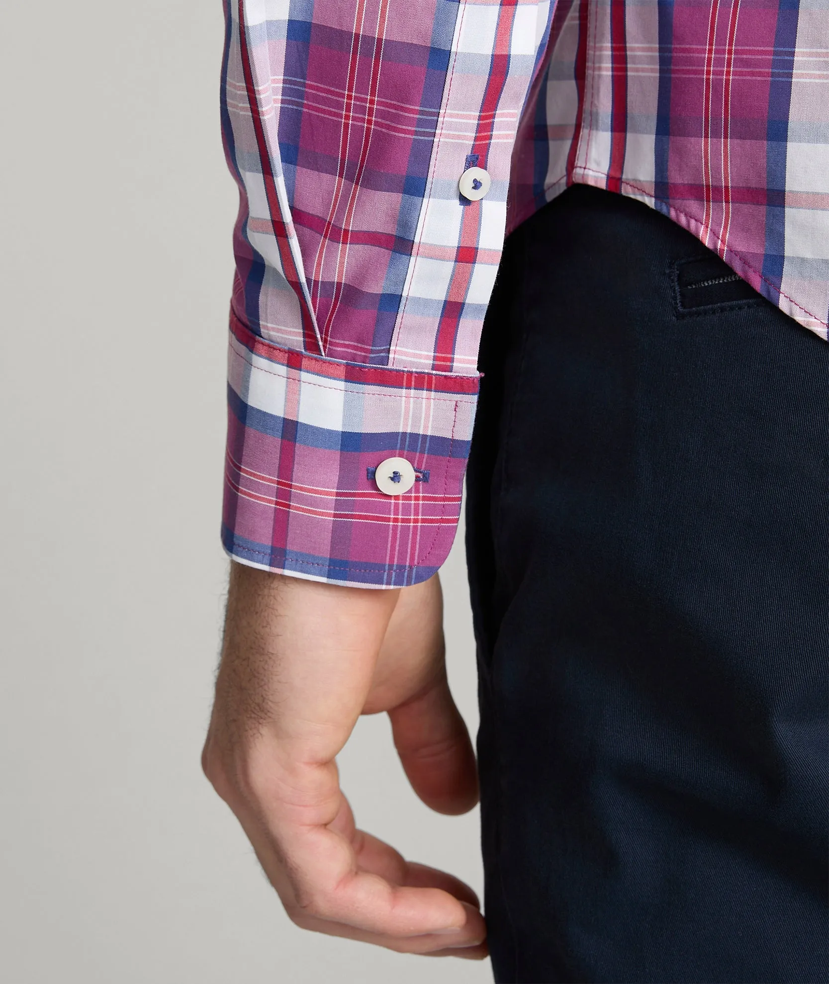 Wrinkle-Free Rafferty Shirt Smart Edge