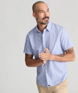Wrinkle-Free Short-Sleeve Dante Shirt Lounge Smart