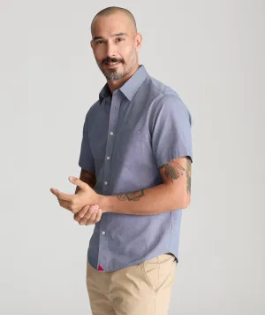 Wrinkle-Free Short-Sleeve Petrus Shirt Skin Comfort