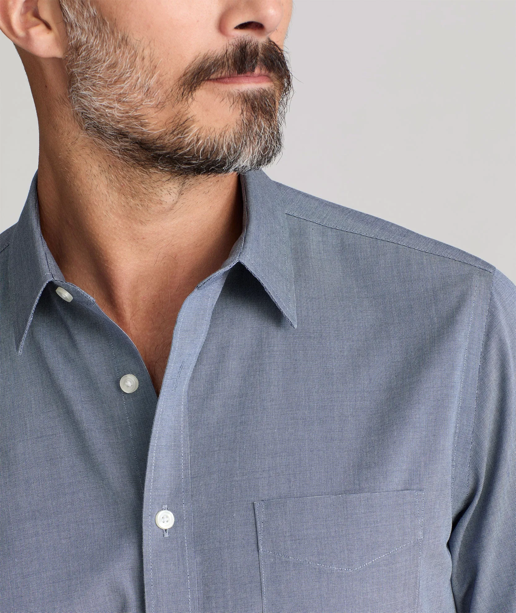 Wrinkle-Free Short-Sleeve Petrus Shirt Sunrise Style