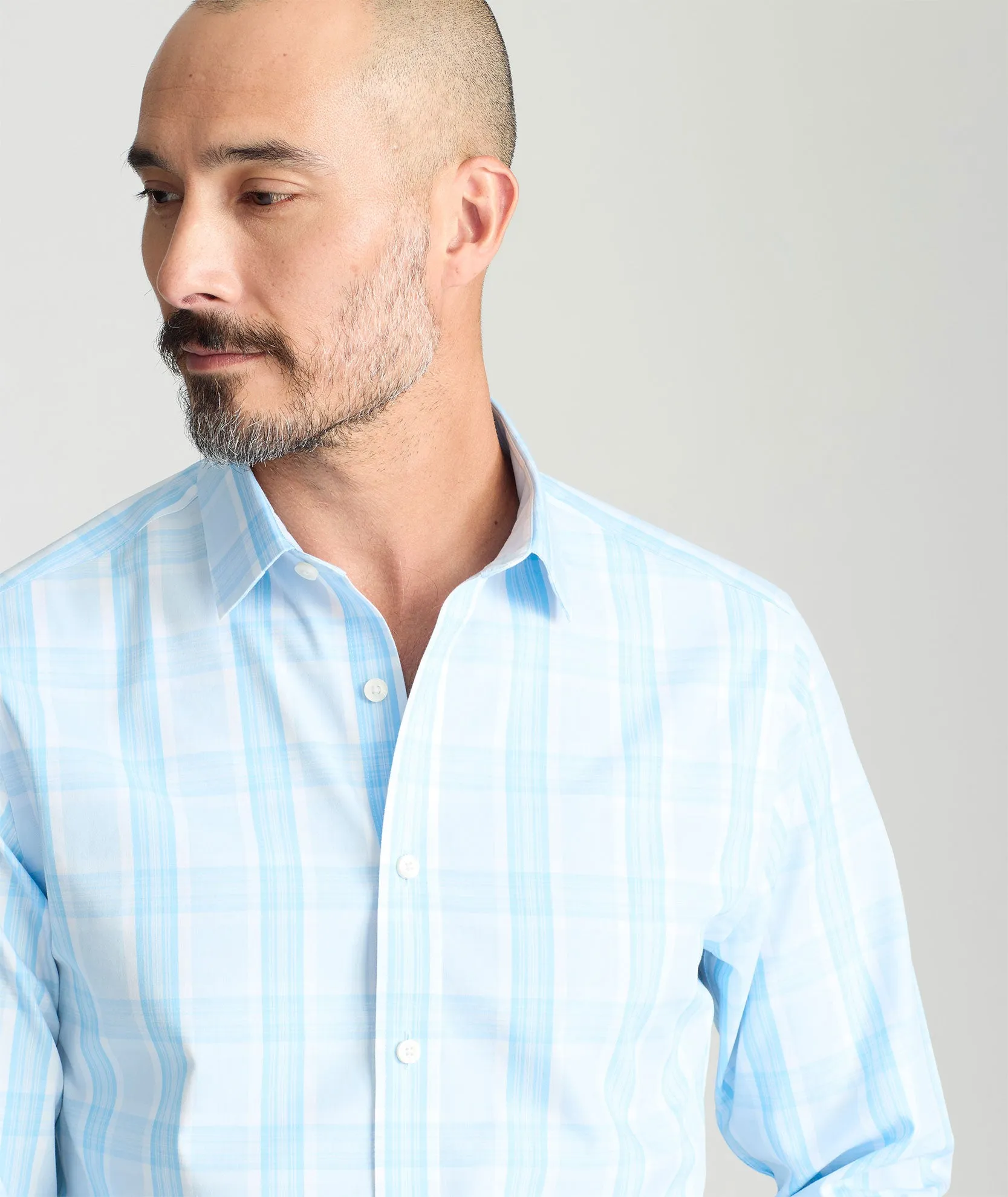 Wrinkle-Free Yates Shirt Clean Fit