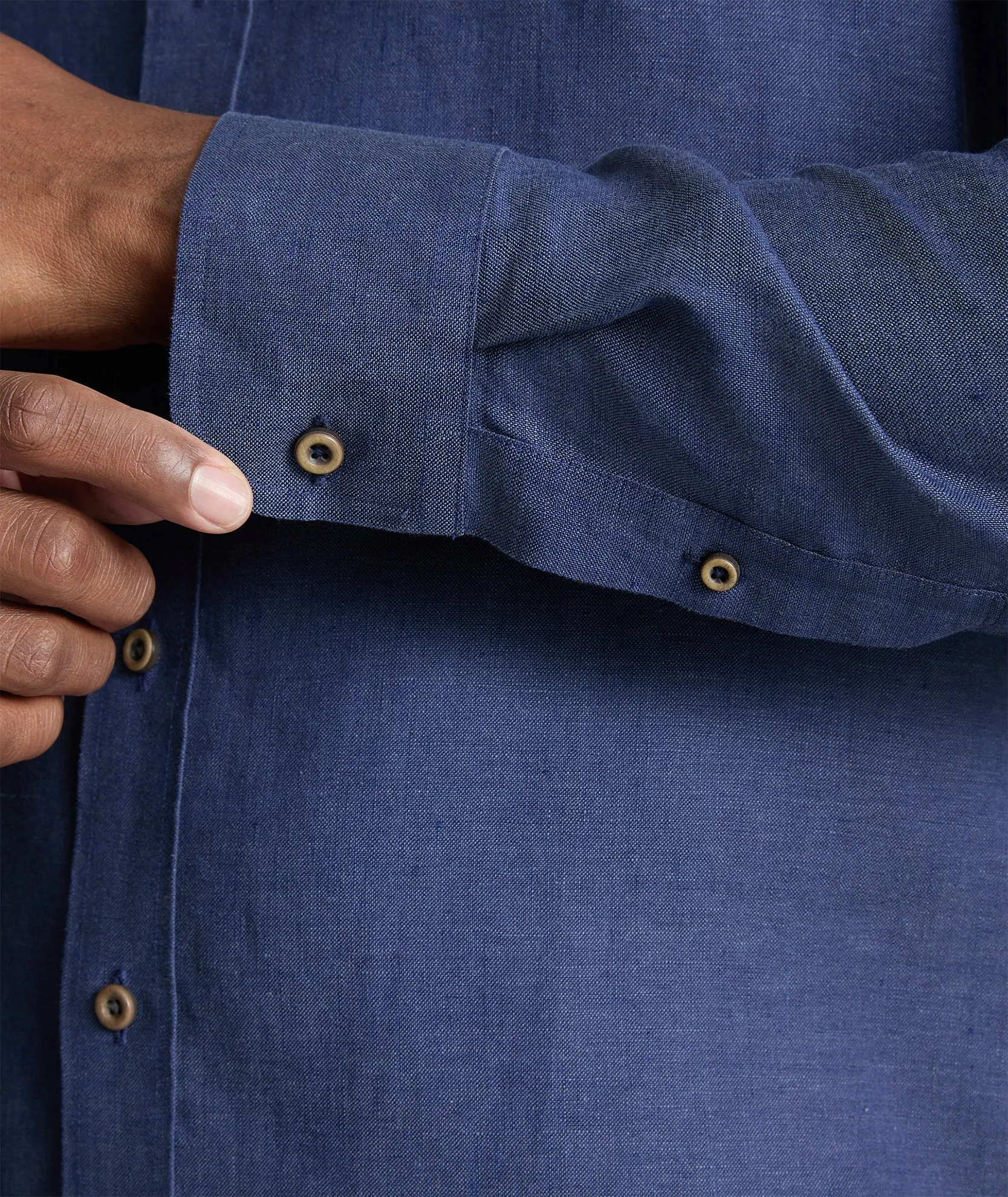 Wrinkle-Resistant Linen Vin Santo Shirt Timeless Wear
