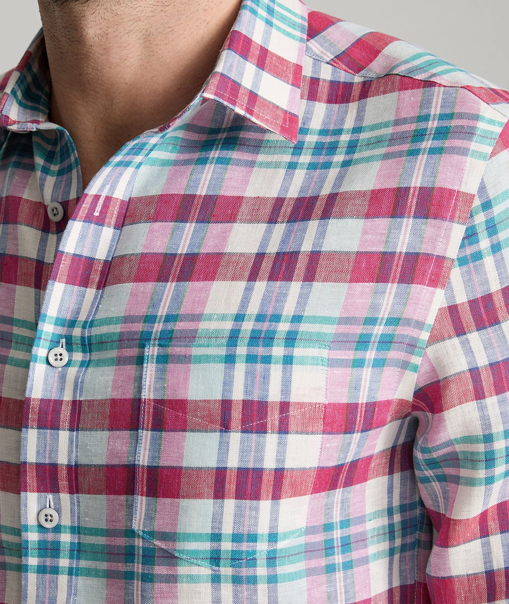 Wrinkle-Resistant Linen Wallace Shirt Play Ready