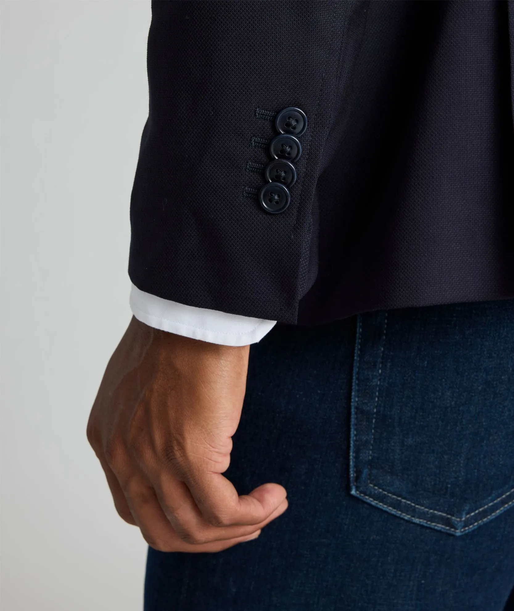 Wrinkle-Resistant Palazzo Sport Coat campus cool fit