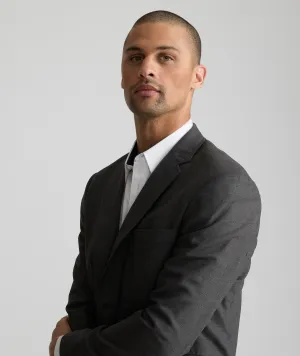 Wrinkle-Resistant Palazzo Sport Coat structured warm piece