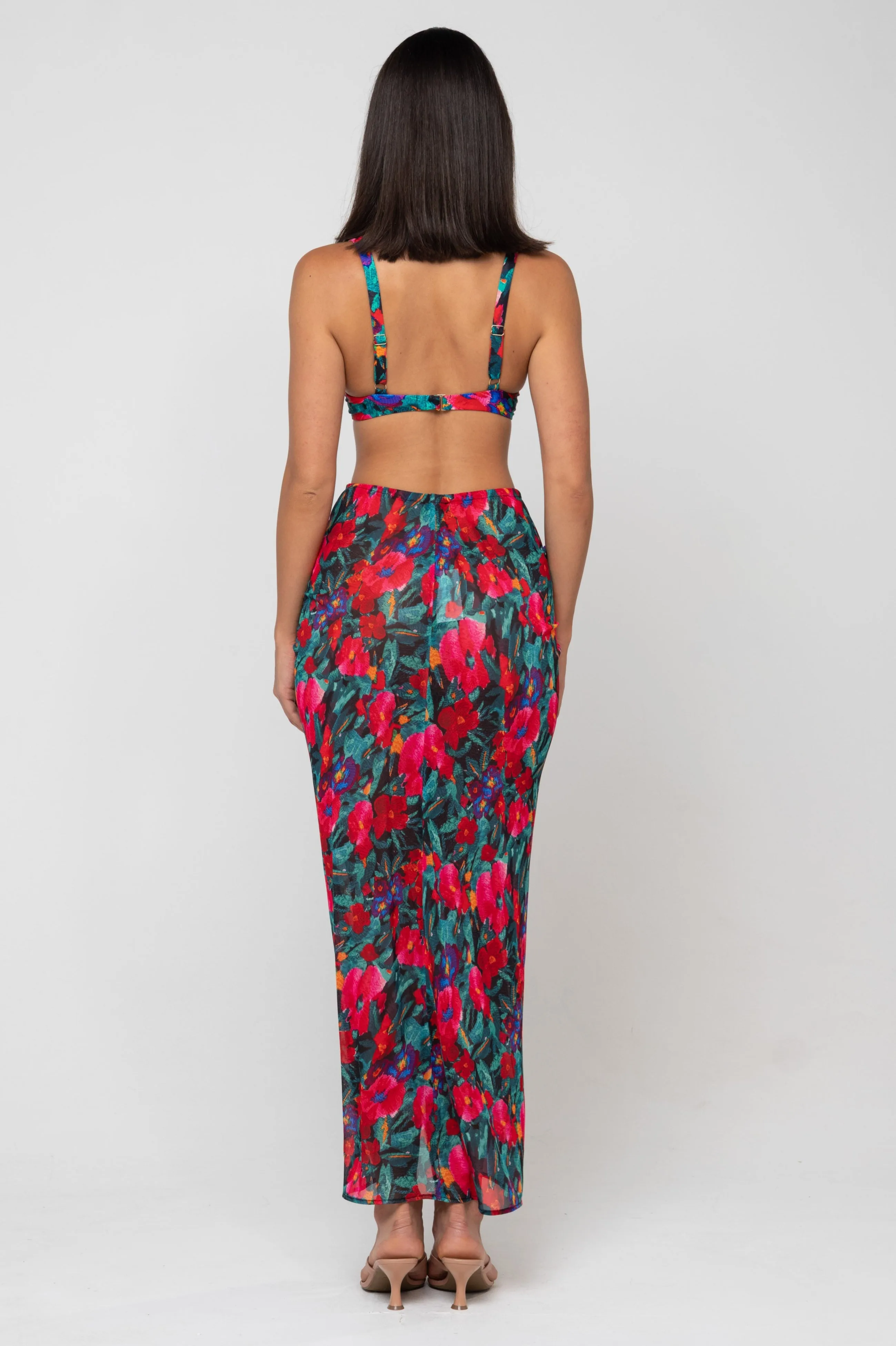 Ziggy Mesh Skirt in Resort mix and match